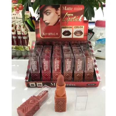 رقم: K40 أحمر شفاه غير لامع مرطب ومرطب وإصلاح مكون من 12 لونًا (قابل للتخصيص) 1