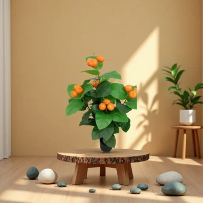 مجموعة مزهرية أكريليك عصارية في أصيص نباتات خضراء من سانريو للنباتات والزهور الداخلية