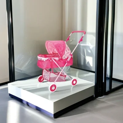 عربة الأطفال المحمولة الجديدة آمنة ومريحة وخفيفة الوزن وسهلة الطي مما يجعلها مناسبة للأطفال من سن 0 إلى 3 سنوات للسفر