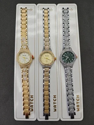 Diamond-encrusted gold, silver and quartz watches from watch manufacturers, fashionable and trendy classic designs, couple clothing accessories watches 7