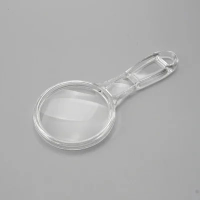 The new best-selling TH-5001 high-transparency handheld Acari magnifying glass 3X/6X fully transparent magnifying glass
