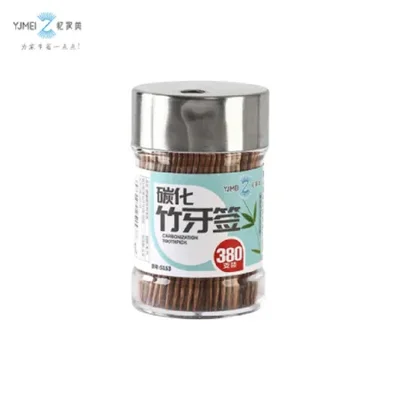 أعواد أسنان متفحمة أسطوانية من ييجيا مي (380 قطعة) 5153