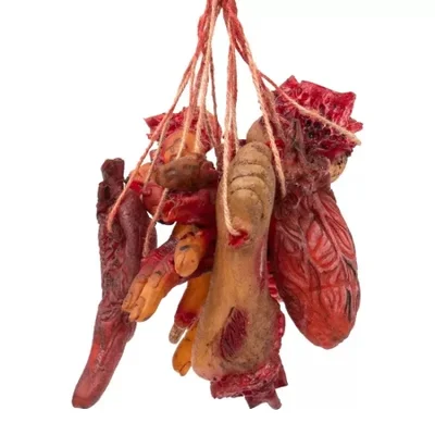 دعائم تزيين الهالوين، سلسلة أيدي وأقدام مكسورة واقعية، دعائم تزيين مكان منزل مسكون من الشركة المصنعة للبيع بالجملة حلي لعبة محاكاة الرعب