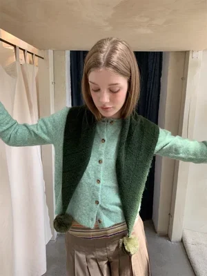 بث مباشر جديد للتجارة الإلكترونية بالجملة عبر الحدود، كرات معلقة بالأزرار، مناشف مثلثة، كرات بوم بومس، قابلة للفصل، سلسلة توريد