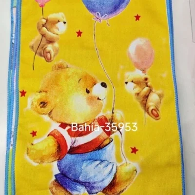 مناديل لعاب الأطفال المطبوعة ومناديل العرق والمناشف ومناشف اليد الباهية