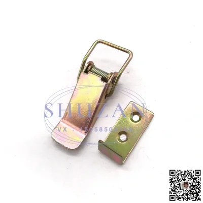 Shuzan منقار البط الربيع المفاجئة صندوق خشبي قفل مضاد للسرقة حقيبة الملحقات قفل قوي مع زخرفة الماس