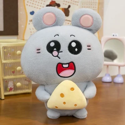 Wholesale of new national trend Meiji mouse plush toys and cartoon cute mouse dolls as children's gifts
