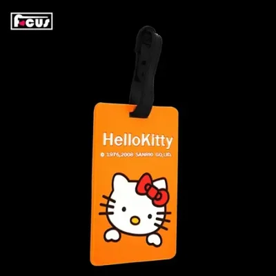 Silicone luggage tags, PVC soft rubber aircraft luggage tags, travel boarding identification, luggage tags