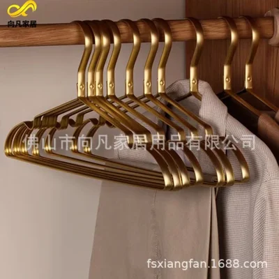 شماعات ملابس من سبائك الألومنيوم ذات مساحة سميكة جديدة، شماعات ملابس مضادة للانزلاق، دعم شماعات تجفيف الملابس بدون أثر، شماعات تجفيف الملابس من الفولاذ المقاوم للصدأ، شماعات ملابس