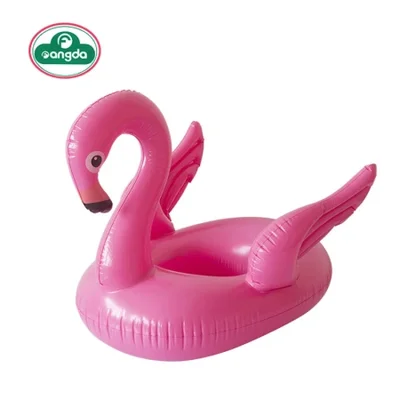 Fangda factory directly supplies children's inflatable flamingo boat, unicorn seat, black swan peacock water environmental protection PV