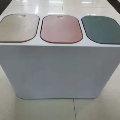 Multi-purpose classified trash can