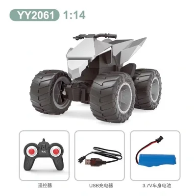 سيارة التحكم عن بعد ذات القدم الكبيرة للتسلق عبر الحدود 1:14، سيارة عالية السرعة للتحكم عن بعد على الطرق الوعرة، هدية عيد ميلاد للأولاد والأطفال