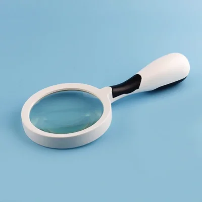 New product launch: TH-603 Handheld magnifying glass with high-brightness LED lighting, 2x portable magnifying glass