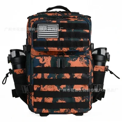 Amazon Cross-border outdoor sports backpack, camouflage tactical backpack, hiking and mountaineering bag, personalized customization oem