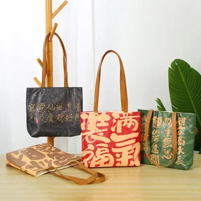 أكياس ورق دوبونت الراقية، وحقائب يد من ورق الكرافت قابلة للغسل حسب الطلب، والهدايا الإعلانية، وأكياس تغليف التسوق، وأكياس ورق دوبونت