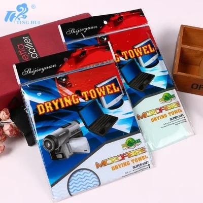 قماش تنظيف من القماش غير المنسوج من القطن بالكامل الأكثر مبيعًا، قماش تنظيف شاشة الكمبيوتر، قماش تنظيف شاشات LCD طقم مكون من 6 قطع