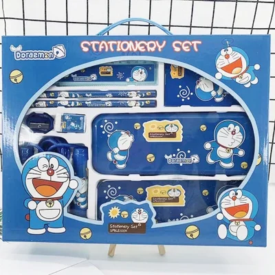 Cartoon stationery set gift box, children's creative gifts and prizes, kindergarten graduation learning supplies, primary school students' gifts