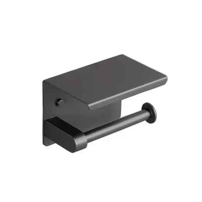 Toilet paper holder, stainless steel toilet paper rack, non-perforating toilet paper storage rack, toilet paper box, bathroom toilet paper rack, tissue box, toilet paper rack, bathroom stainless steel storage rack