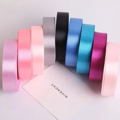 Ribbon gifts, flower wrapping ribbons, polyester webbing, wedding cake ribbons, decorative silk