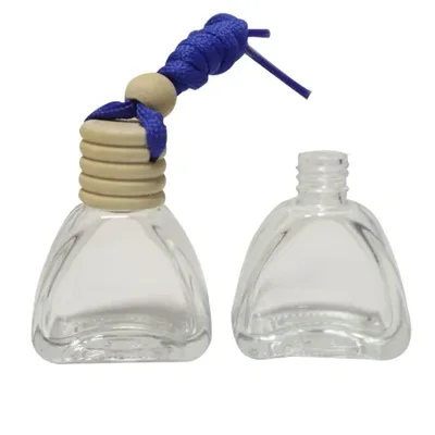 15ml triangular wireless cap inner stopper for car pendant bottle