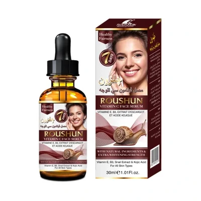 ROUSHUN Snail Face Serum Moisturizing and Hydrating Facial Essence
