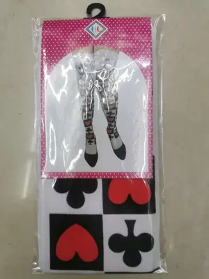 Halloween Cosplay square poker socks