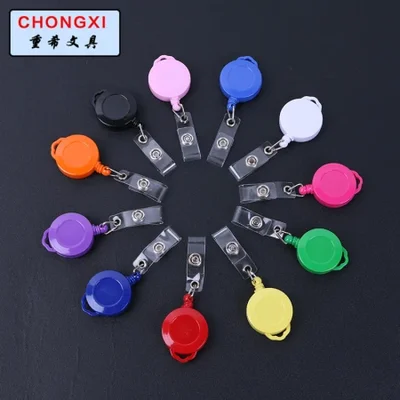 إبزيم بلاستيكي قابل للسحب، وإبزيم بطاقة الهوية قابل للسحب، وشارة سحب قابلة للسحب، وبكرة شارة منسدلة