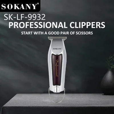 ماكينة قص الشعر SOKANY9932 للتصدير عبر الحدود للاستخدام المنزلي، مناسبة لكبار السن والأطفال، ماكينة قص كهربائية قابلة لإعادة الشحن، ماكينة قص الشعر