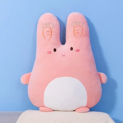 وسائد رمي بطراز جديد لعام 2022 يمكن الوصول إليها، وسائد لطيفة لكل من الأولاد والبنات، هدايا عيد ميلاد متعددة الوظائف، ألعاب قطيفة لسرير غرفة النوم، أرانب الزفاف بالجملة