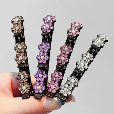 Non-woven fabric rhinestone ear style, children's clothes and headwear, universal accessories for pants and shoes