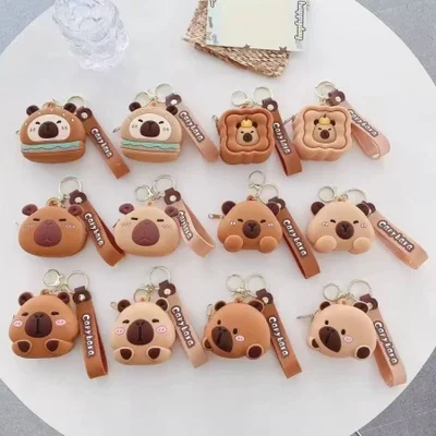 حقيبة سماعة الأذن بمحفظة العملات المعدنية من كابيبالا، ملحقات الحقيبة