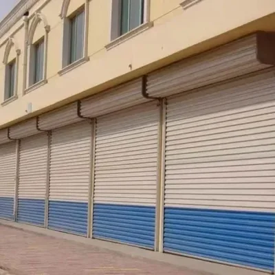 Roller shutter door, manual roller shutter door gate, manual roller shutter door, warehouse door 122