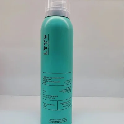 رذاذ الشعر الجاف الأكثر مبيعًا عبر الحدود LYVV Hair بدون اختيار، رقيق ومتحكم في الزيت، رذاذ تصفيف منعش وطبيعي للأشخاص الكسالى بالجملة