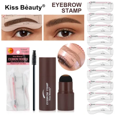 kissbeauty's cross-border best-selling eyebrow dye, quick-drying, long-lasting, waterproof, sweat-proof, breathable eyebrow powder and eyebrow cream, cross-border makeup