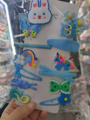 Korean-style fabric clip press clip for children and babies