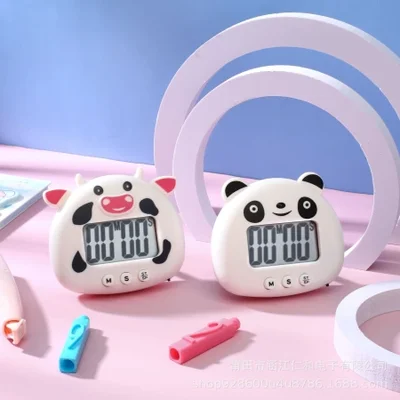 Cartoon timer manufacturer wholesale student and children's time management devices, kitchen, office and living room electronic timers