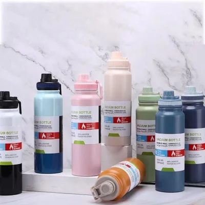 Stainless steel insulated cup, 304 material large-capacity insulated cup, insulated pot