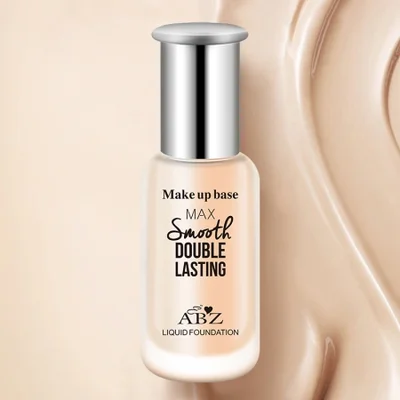 كريم أساس ABZ عالي التغطية وطويل الأمد الأكثر مبيعًا عبر الحدود خفيف ومسامي ومقاوم للماء ويوفر تأثير مكياج طبيعي.