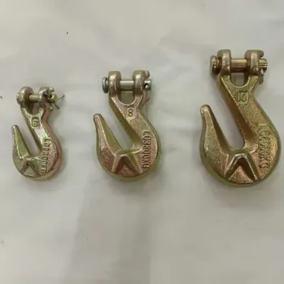 Australian-style sheep horn grab hook, American-style carbon steel die forging electro-galvanized sheep horn grab hook, forged Marine American-style grab hook, 6MM