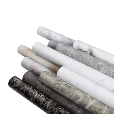 ملصقات المطبخ الرخامية مقاومة للزيوت ومقاومة للماء ومقاومة درجات الحرارة العالية، سطح الطاولة والموقد ذاتية اللصق، طبقة تجديد وديكور لإخفاء القبح