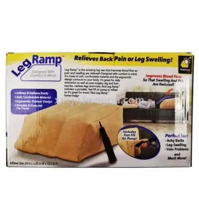 TV new led ramp inflatable pillow, inflatable leg pillow, inflatable headrest, inflatable