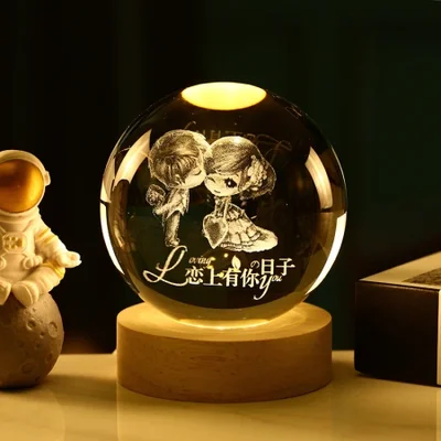 كرات كريستال ذات مناظر طبيعية صغيرة، كرات كريستالية منقوشة إبداعية لسطح المكتب المنزلي، عناصر زخرفية، هدايا حرفية، كرات كريستالية، كرات كريستالية، كرات كريستالية، كرات كريستالية