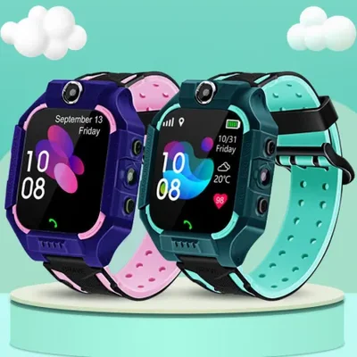 Smart children's smartwatch with 4G full network compatibility, waterproof, photo-taking, positioning, video call and card insertion for primary and secondary school students
