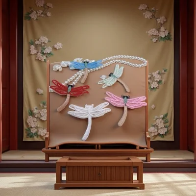 Popular cartoon hairlight, support hairpin accessories, glowing popball night market ornaments