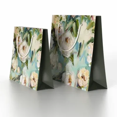 Cross-border supply of oil painting design handbags suitable for any occasion