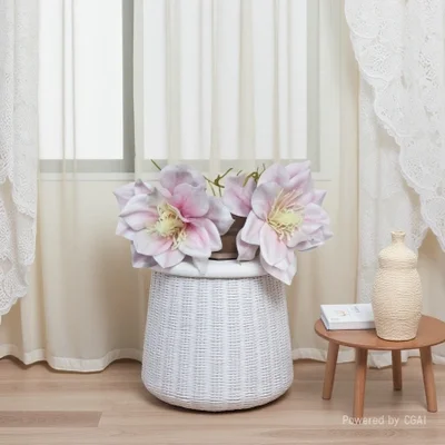 أكاليل زهور هاواي وتنسيقات الزهور وطين الزهور والزهور المحفوظة والكوبية كهدايا للفتيات.