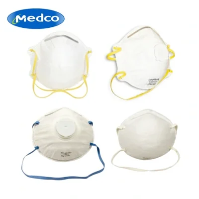 Cross-border exclusive KN95 mask with breathing valve, anti-haze and dust, head-worn, polished and breathable disposable mask