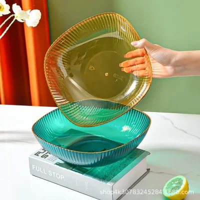 طبق فاكهة إبداعي للحيوانات الأليفة، مستوى عالي المظهر، طاولة قهوة لغرفة المعيشة على الطراز الشمالي، طبق حلوى للوجبات الخفيفة، سلة فواكه مشهورة عبر الإنترنت