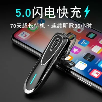 قالب خاص شريحة كوالكوم CSR شحن سريع الاستعداد طويل جدًا K1 سماعات رأس ستيريو بلوتوث لاسلكية على شكل خطاف الأذن