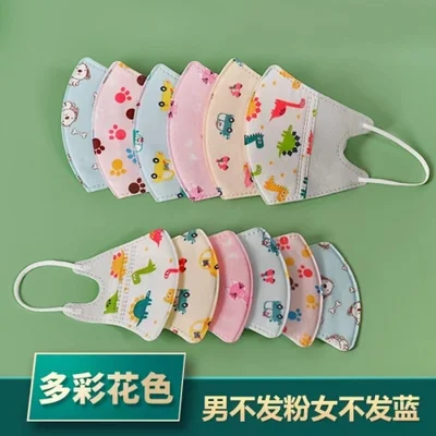 A popular cartoon pattern children's mask on the Internet